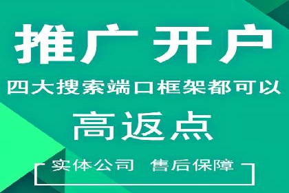 竞价开户推广案例分享